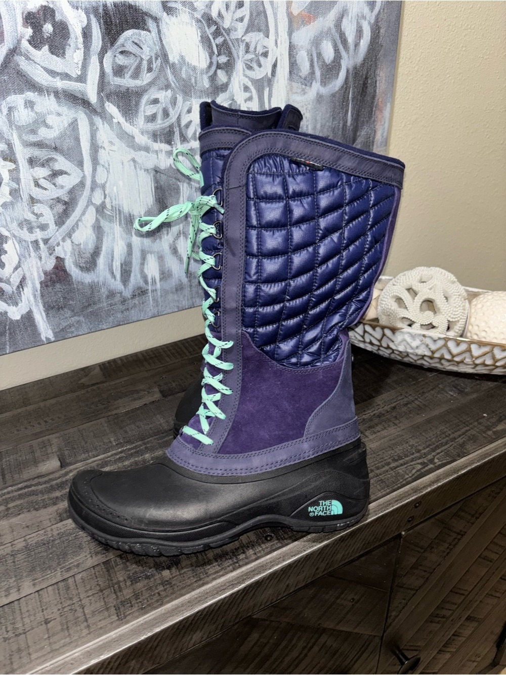 The North Face Thermoball Utility Boots WOMENS SZ 10.5 - Picture 14 of 15